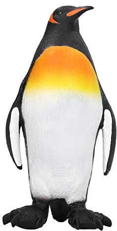 TOTITOM Pinguinfigur Kaiser Realistische Pinguinfiguren, 28 cm Kunststoff Polar Arktis Tier Antarktis Tiere Figur Spielzeug Ostern Weihnachten Geburtstagsgeschenk Geschenk zum Valentinstag