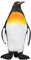 TOTITOM Pinguinfigur Kaiser Realistische Pinguinfiguren, 28 cm Kunststoff Polar Arktis Tier Antarktis Tiere Figur Spielzeug Ostern Weihnachten Geburtstagsgeschenk Geschenk zum Valentinstag