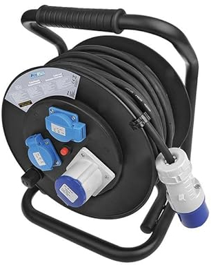 ProPlus Kabeltrommel CEE 25M 3x2,5mm² (2X Schuko + 1xCEE)