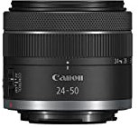 Canon RF24-50mm F4.5-6.3 is STM for Canon Full-Frame Mirrorless RF Mount Cameras, Wide-Angle to Standard Zoom Lens, Compact, Lightweight, Optical Image Stabilization, for Vlogging or Shooting Stills