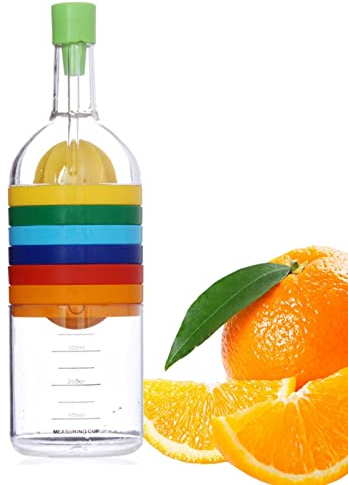 Eayoly 8 in 1 Bottle Kitchen Gadget | Multifunctional Kitchen Tool - Kitchen Tool Set Bottle Funnel, Multipurpose Kitchen Gadget Measuring Cup, Lemon Squeezer