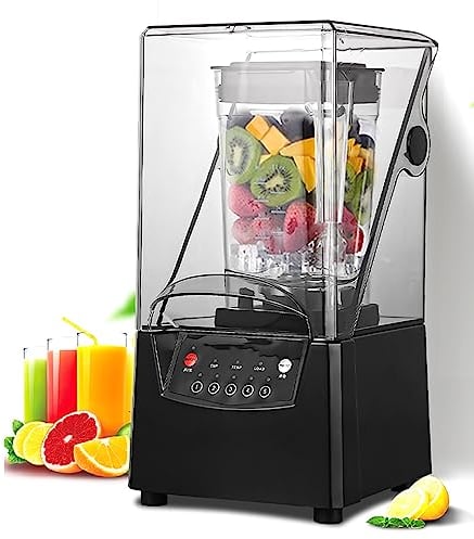 Blender Smoothie Maker, Portable Blender, 2L Smoothie Blender with 5 Presets, 17000RPM Shredded Ice, Silent Broken Wall Cooking Machine,For Smoothie, Fruits