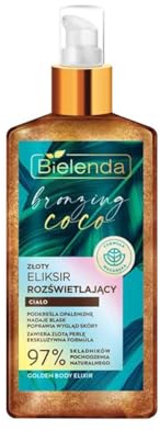 Bielenda bronzing coco golden elixir illuminating the body- emphasizes the tan, improves the appearance of the skin, gives it radiance 150ML