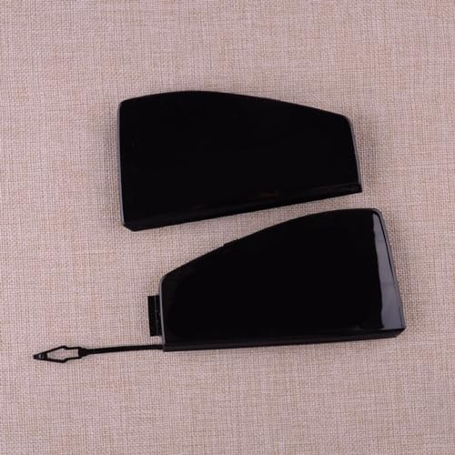 XIBANY Autoteil 1 Paar 51118092124 51118069237 Auto-Frontstoßstange Abschlepphaken-Abdeckkappe Schwarzer Kunststoff Passend for BMW G05 X5 M Sport 2019 2020 2021 2022 Autoteil