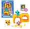 BANDAI Littlest Pet Shop - Pack Tiki Jungle - 3 Tiere und Zubehör - Offizielle Lizenz - Süßes Tierfiguren-Spielset - Miniaturtierfiguren - Spielzeug für Kinder ab 3 Jahren - BF00515