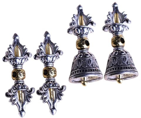 EXCEART 4stücke Schwimmende Medaillon-anhänger Aus Vintage-anhänger Für Halskette Schlüssel Für Tasche Und Rucksack Retro- Als Diy-geschenk Für Freunde Und Familie