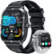 Montre Connectée Homme Smartwatch Sport: Repondre Appel 2.0 Pouces 3ATM Étanche Écran Tactile Bracelet Connectee avec Moniteur de Sommeil Fréquence Cardiaque Podomètre Fitness Tracker pour Android iOS