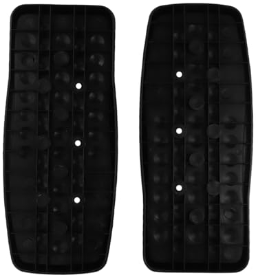 EpheyFIF 1 Paar Pedale für Ellipsentrainer, Fußpedal für Stepper-Ellipsentrainer, Ellipsentrainer-Pedal, Fitness-Zubehör, Schrittmaschinen-Fußpedal, rutschfeste elliptische Trainer-Pedale