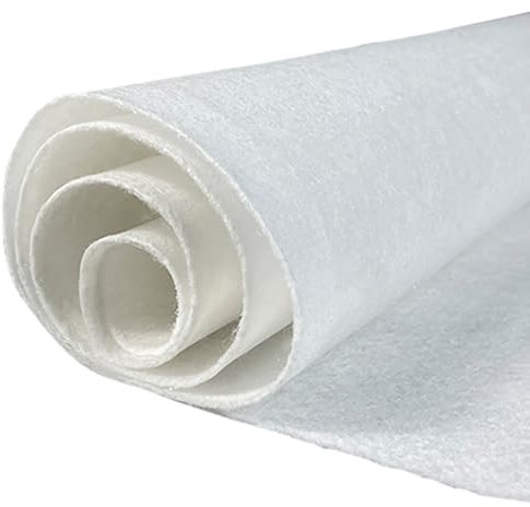 RHBHY Drainagevlies Filtervlies 150g/m² Trennvlies Unkrautvlies Gartenvlies für Baubereich Gartenbau und Hausbereich 1m x 5m (5M)