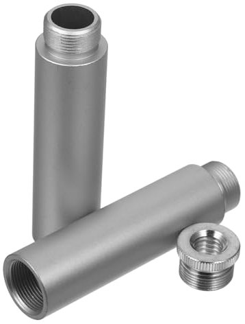 JOINPAYA Mic Arm Stand Extension Tube Desk Microphone Stand Live Broadcast Microphone Extendable Height for Better Recording