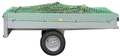 Anhängernetz 3x5 Netz für Anghänger & Container PKW LKW Containernetz Dekra geprüft zur perfekten Ladungssicherung