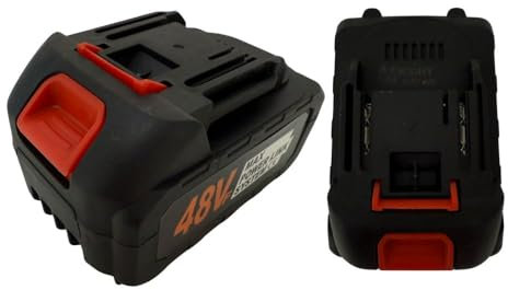 Cecaro Group – Batteria 48V agli Ioni di Litio Compatibile con Idropulitrici, Motoseghe e Utensili Elettrici