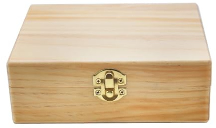 GOXQIT Aufbewahrungsbox aus Holz mit Rolling Tray for Raucherzubehör, abschließbar, Organizer for Tabak und Kräuter for Rauchen für Aufbewahrung