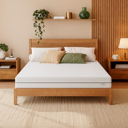 Moziel Kaltschaum Matratze 140x200cm H3 Ergonimische Kaltschaummatratze Öko TEX Zertifiziert mit Abnehmbarer Stoffbezug Höhe 20 cm