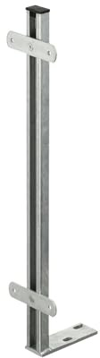 PITZL Geländerstütze 800 mm 31180.0000 C-Profil feuerverzinkt