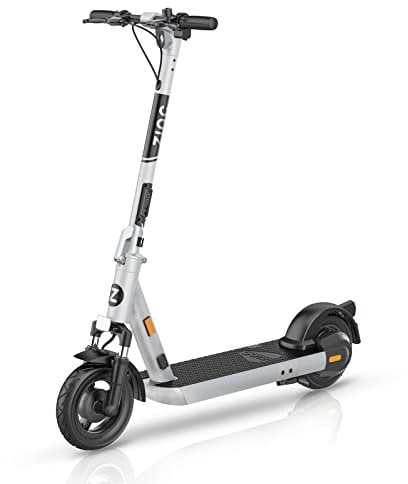 Zinc Velocity + Folding 500w Motor Electric Scooter 31 Miles Max Distance Silver