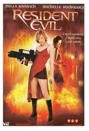 EYEZER Resident Evil – Vintage-Filmposter auf Leinwand, Schlafzimmer, Dekoration, Sport, Landschaft, Büro, Raumdekoration, Geschenk, ungerahmt, 30 x 45 cm