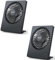 TriPole USB Desk Fan 2 Pack, Portable 2000mAh Battery Rehcargeable Table fan, 3 Speeds 4-16H Silent Mini Fans 180° Adjustable Handheld Fan for Office, Bedroom, Home, Travel, Camping