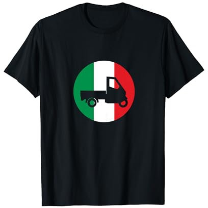 Italy Ape Dreirad Ape 50 Italien Kult Trike Vespacar T-Shirt