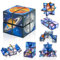 NVGVUP 2 in 1 Magic Cube Set, Sternenklarer Himmel Zauberwürfel Infinity, Puzzle Zauberwürfel Cube, Anti Stress Würfel Puzzle Spielzeug, Geschenke für Kinder Erwachsene