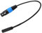 YINETTECH Adapterkabel Mini-XLR-Stecker auf XLR-Buchse 3-polig 34cm 24AWG 4N-Kabel für BMPCC 4K-Kamera Video Assist 4K Sharp 8K Cam Rode Video Mic