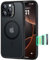 ESR für iPhone 16 Pro Max Hülle mit Kamerasteuerung Capture Button, Kompatibel mit Magsafe, Handyhülle iPhone 16 Pro Max Case, Anti-Vergilbung, Zertifizierter Militärschutz Starke Stoßfest, Schwarz