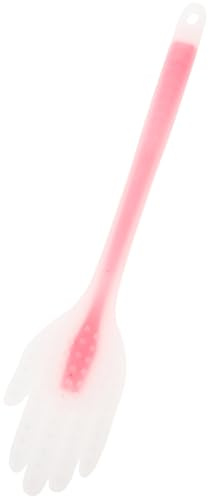 Palo Masajeador de Cuello y Hombros, Herramienta Corporal Plástico Rosa | Alivia Muscular y Fatiga Espalda, Diseño Flexible Dedos, Ligero Uso Ciclistas