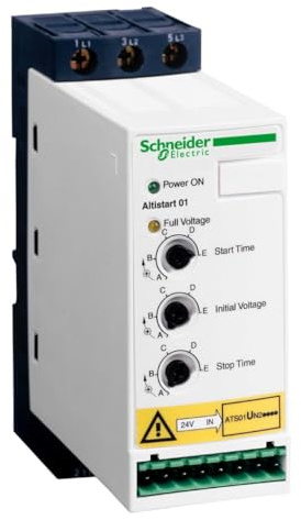 Schneider Electric soft starter for asynchronous motor - ATS01-12 A - 380..415V - 5.5 KW