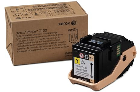 Xerox Genuine Phaser 7100 Yellow Standard Capacity Toner Cartridge (4,500 Pages) - 106R02601