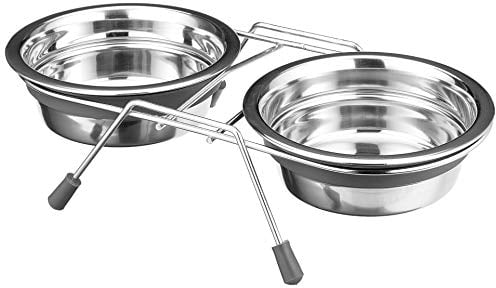 Trixie Gamelle Acier Inox - Antivibration - 0.25L/11Cm,