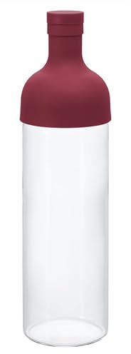 Hario Botella de té Cold Brew con filtro insertado, 750 ml FIB-75-CR-BB