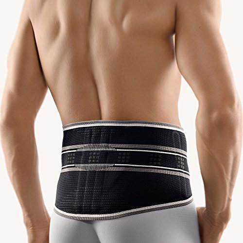Bort StabiloBasic Rückenbandage mit Pelotte 3 schwarz