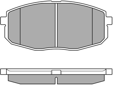 Meyle 025 239 6617/W Brake Pad Set, disc brake