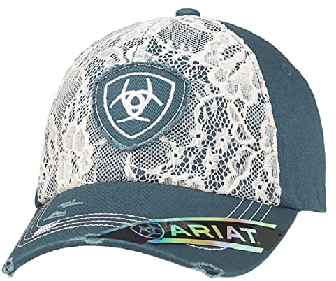 ariat Ladies Adjustable Cap Ivory Lace