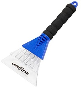 Raspador Rasqueta de Hielo para Parabrisas de Coche de HDPE + PS Goodyear