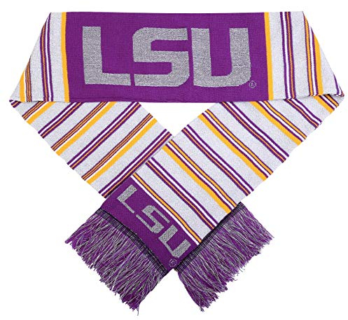 FOCO NCAA Unisex Schal mit Glitzerstreifen