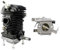 Sconosciuto 42.5 mm Kit Motore Motosega per Stihl 023 025 MS230 MS250 con Carburatore Walbro, Pompa Olio, Parti Motosega