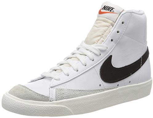 NIKE Herren Blazer MID '77 VNTG Sneaker, White/Black, 40 EU