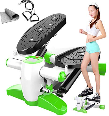 ZXLLAFT Stepper, Laufmaschinen, Sport-Multifunktions-Laufband, Fahrrad-Stepper, Fitness-Sport-Indoor-Home-Leg-Waist-Stepper,A