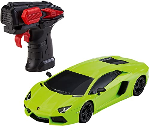 Revell Control Lamborghini Aventador Coupé I RC Scale Car mit 2.4 GHz-Fernsteuerung I Detailgetreue Nachbildung im Maßstab 1:24 I LED-Frontbeleuchtung I Robuste Konstruktion I Für Kinder ab 8 Jahren