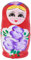 Tomaibaby Wooden Russian Doll, Creative Nesting Dolls Toy for Children, Multifunctional Decorative & Storage Box, Oil Paint, Solid and Durable