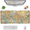 Large Mouse Pad, 900 x 400 mm Large Gaming Mouse Mat with Stitched Edge, XXL Extended Waterproof Computer Keyboard Mousepad, Laptop Desk Pad with Non-Slip Rubber Base for Gaming Office, World Map