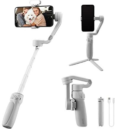 Zhiyun Smooth Q4 Gimbal Stabilizer, Built-in Extension Rod, Portable and Foldable, Vlogging Stabilizer, YouTube TikTok Video