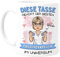 Cupdarling® Tasse Personnalisable Ergothérapeute - Idée Cadeau Original Femme - Mug Humour - Anniversaire - 330 mL Céramique