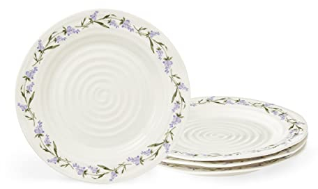 Portmeirion Sophie Conran Lavandula Lot de 4 assiettes plates 28 cm