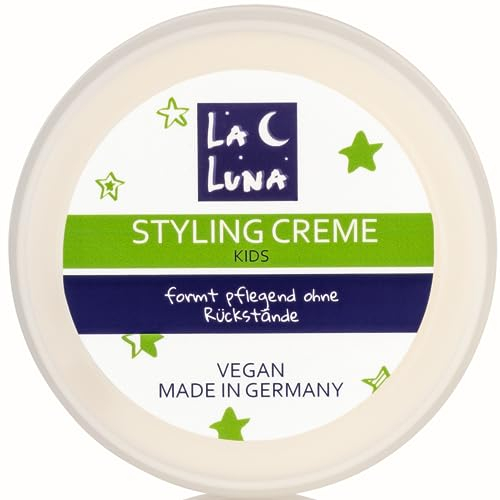 Haarcreme für Kinder|Forming Cream|Natürlicher Glanz|Kids Styling Creme|Vegan|Mädchen Jungen|Nicht klebend|Wasserlöslich|Hair Pflege Kleinkind Kinderhaar Stylen | LA LUNA -100ml