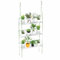 Jolitac Acryl-Fensterkästen Pflanzenregale für Fenster, Acryl Hängende Fenster Pflanzenregale Innenfenster Wandbehang Pflanzenständer Blumenregal (klar, 3 Ebenen)