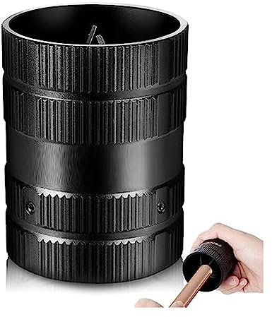 Kliplinc 1 herramienta de desbarbado para tubos de cobre y PVC, escariador de tubos de 1/4 a 1-5/8