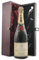 Moet And Chandon Dry Imperial Vintage Champagne 1955 (1cms inverted) in a silk lined wooden box with four wine accessories, 1 x 750ml