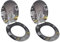 LAPOOH Toilettensitze mit Deckel 2 STK Klodeckel, Toilettendeckel, Wc Sitz, Klobrille, Wc Deckel, Toilettenbrille, MDF New York